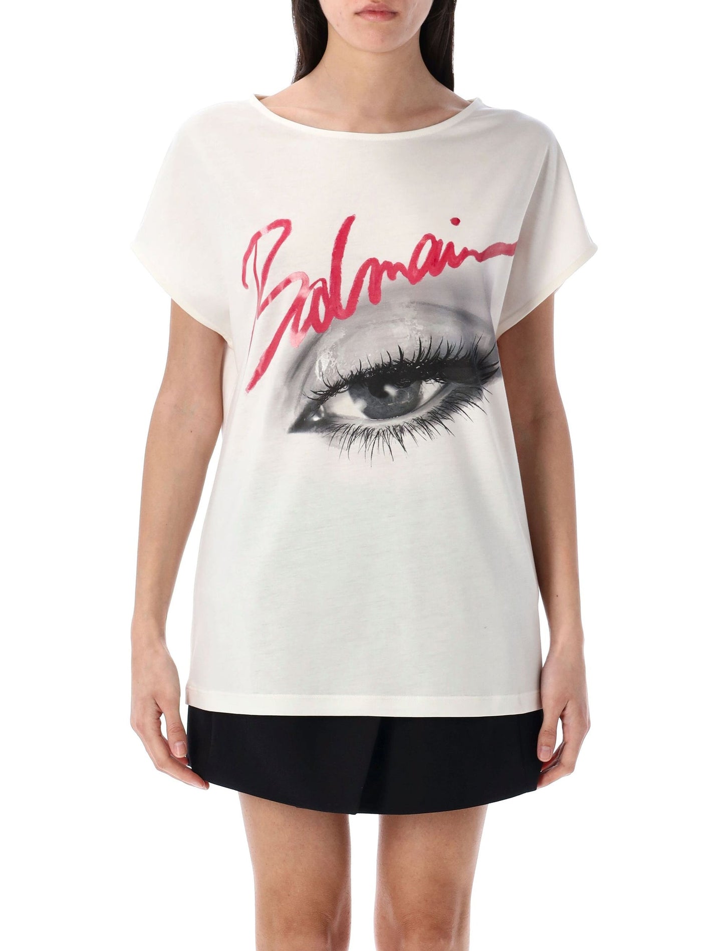 Balmain バルマンTシャツとポロスホワイト - Image 3