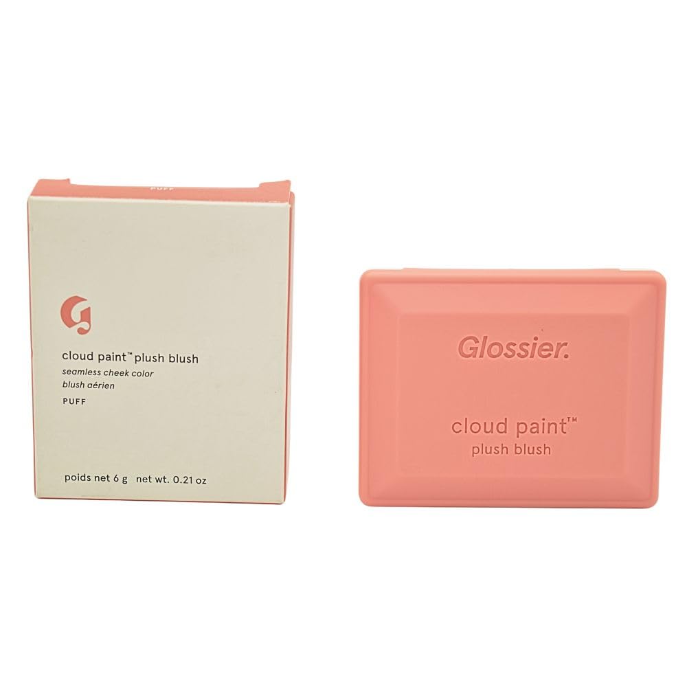 Glossier Cloud Paint - Rubor de felpa – Puff – Rosa claro suave mate rubor difuminador edificable