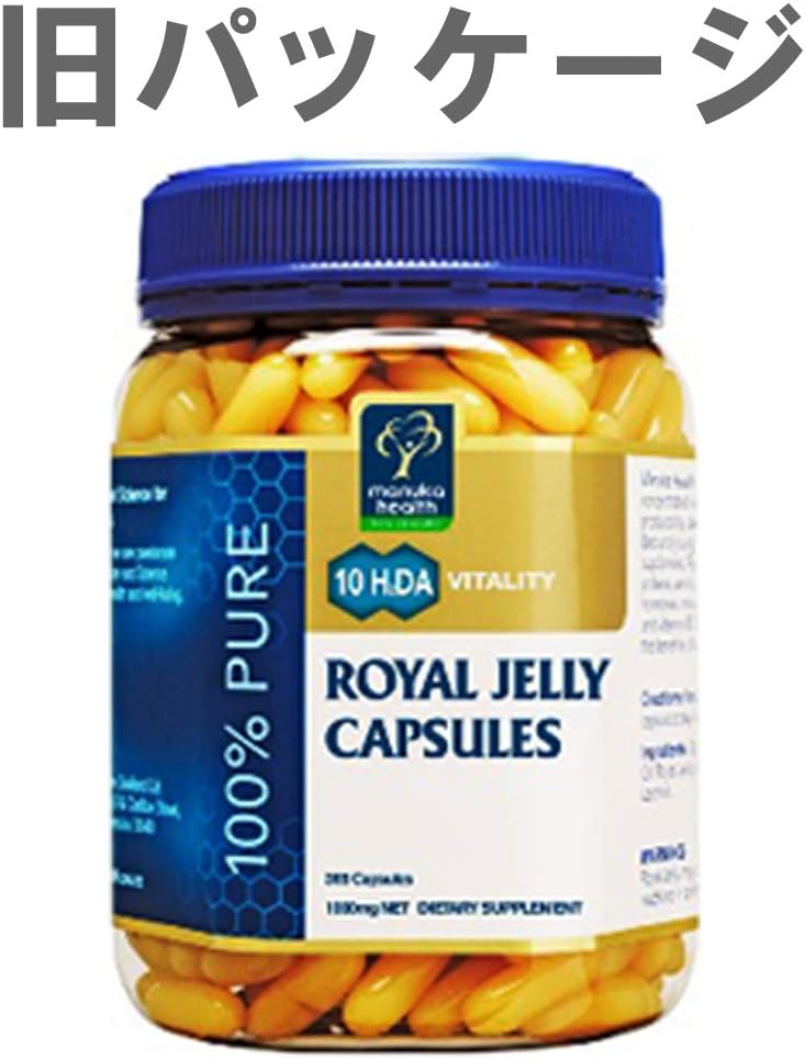 Royal Jelly, Manuka Health, 365 Capsules, 2 Packs