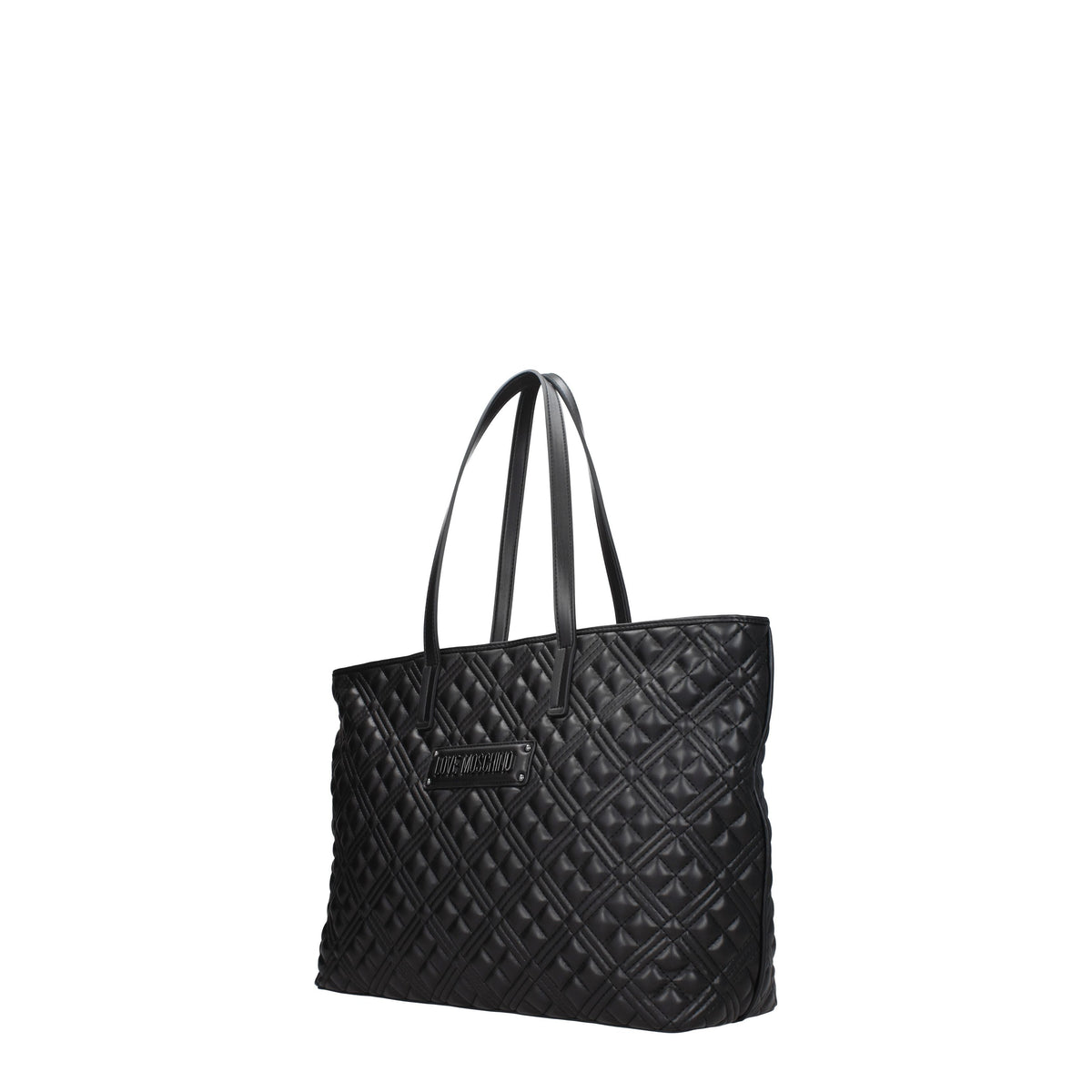 Moschino モスキーノのショルダーバッグが大好きな女性ポリウレタンブラック - Image 3