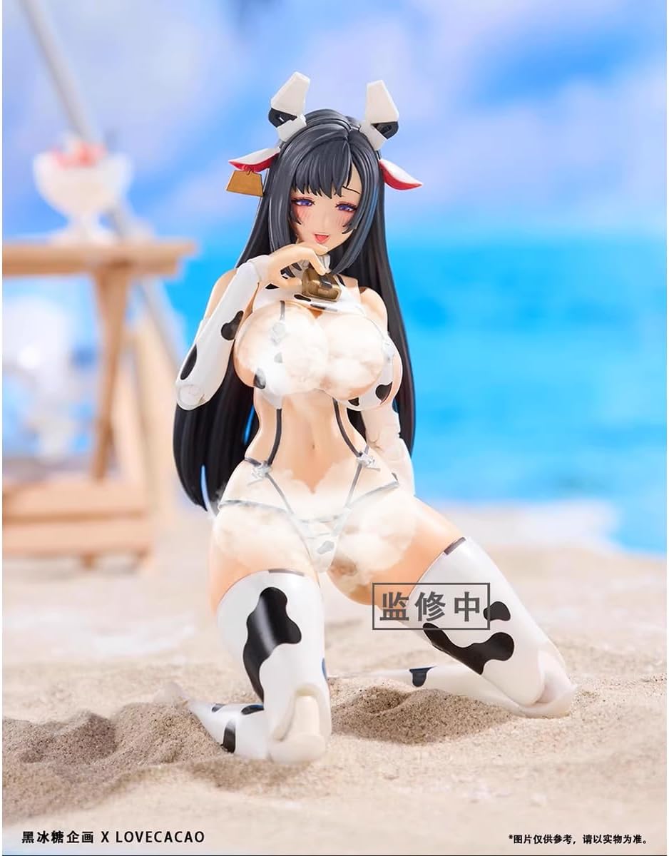 [HiPlay] 黒氷糖企画 BLACK CRYSTAL CANDY PROJECT 1/12 乳白ちゃん 乳牛娘 可動フィギュア 塗装済み 完成品
