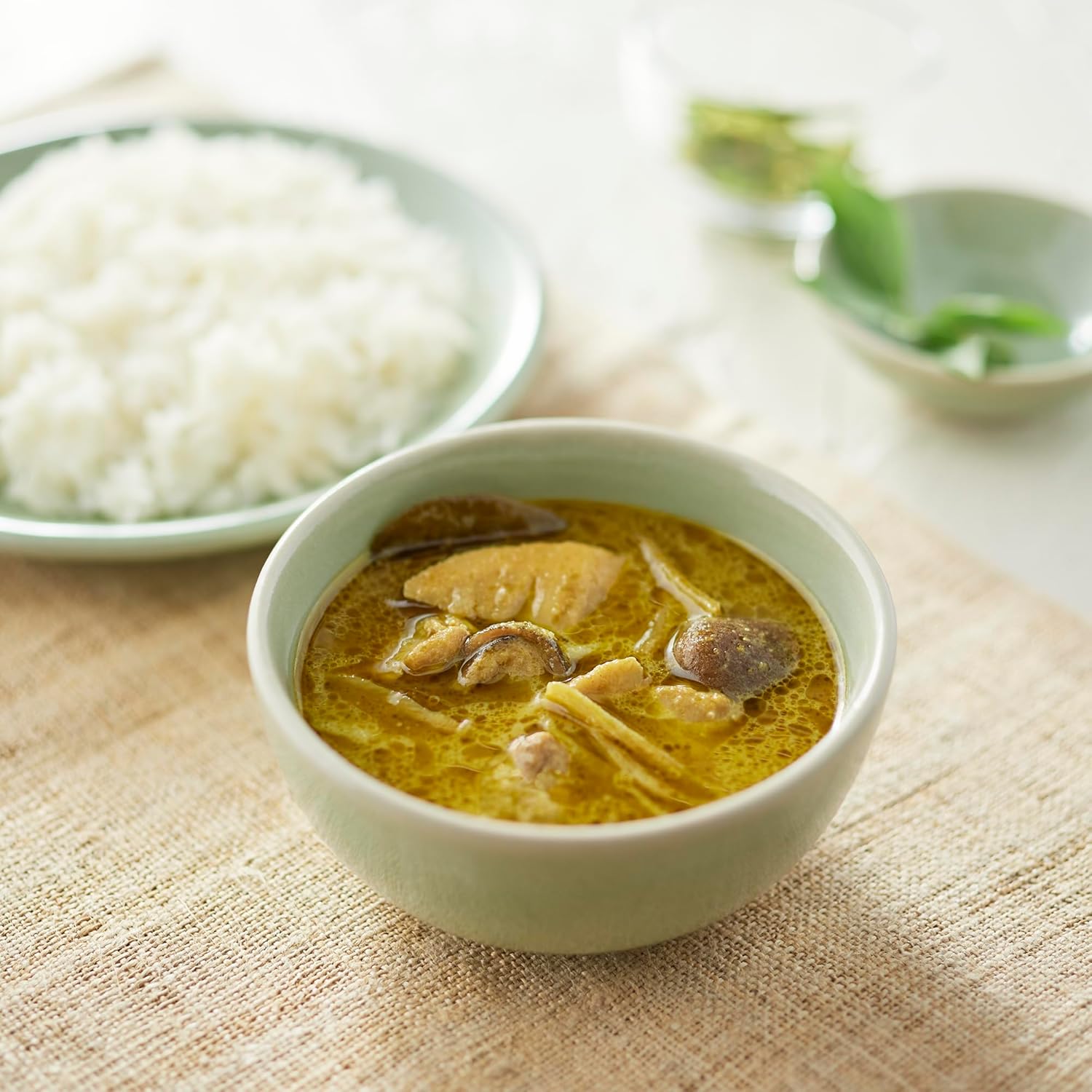 MUJI 82909210 Curry Made from Material, Green, 6.3 oz (180 g) (Serves 1)