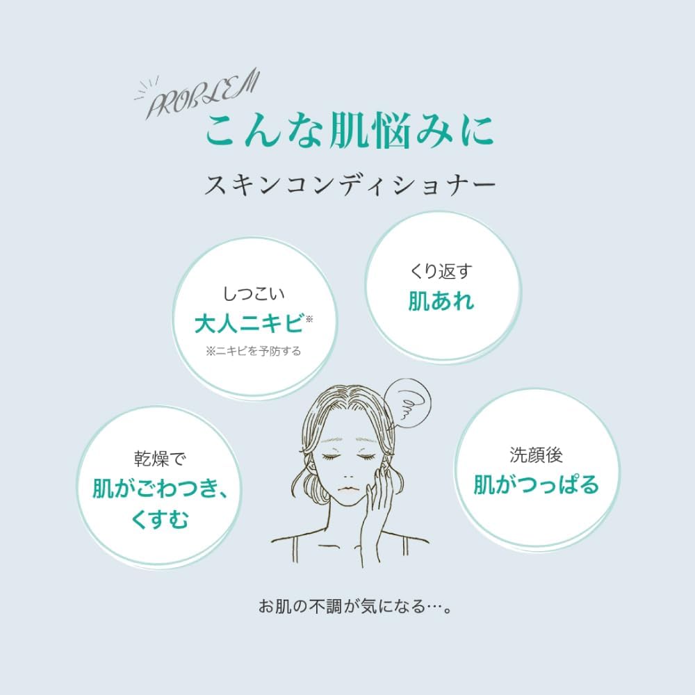 Hadalabo Medicated Gokujun Trouble Care Unit 6.7 fl oz (170 ml) & Refill 6.7 fl oz (170 ml)