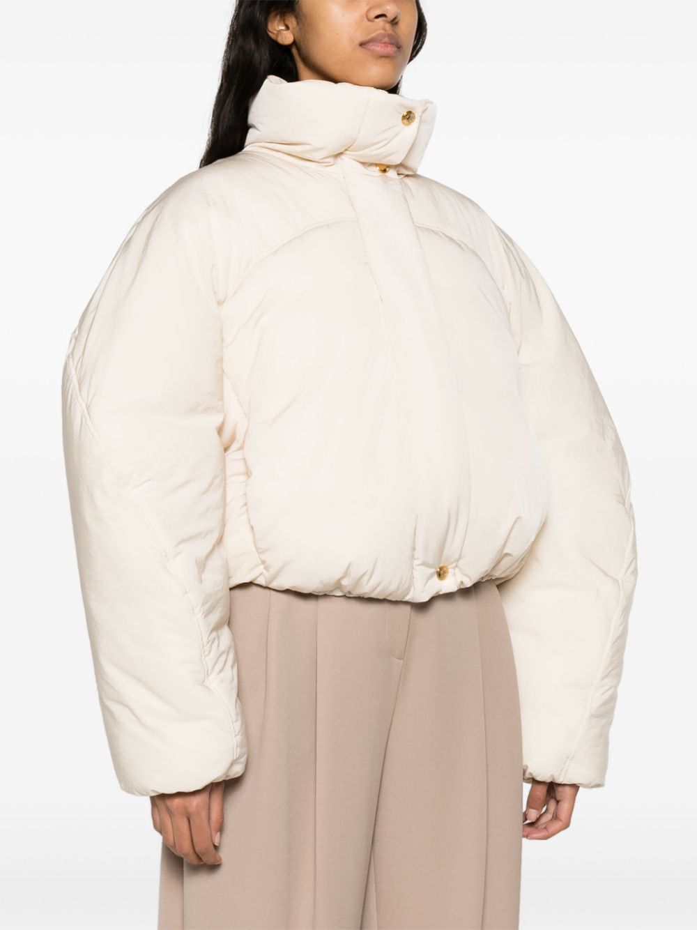 Jacquemus Jacquemus La Doudoune Courte Caraco Down Jacket - Image 3