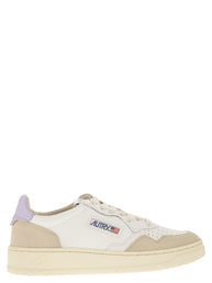 Autry Sneaker Medalist Marshmallow/Amarone With Glitter - Image 3