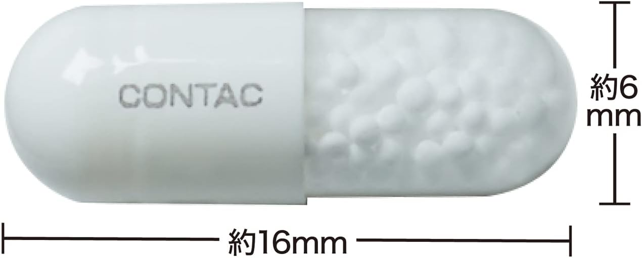 【Class 2 Medical Product】New Contac Cough Drop Double Long-lasting 24 Capsules