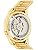 Seiko 5 Automatic Gold Dial Yellow Gold-Tone Men's Watch SNKK38J1, gold-tone, Bracelet Type