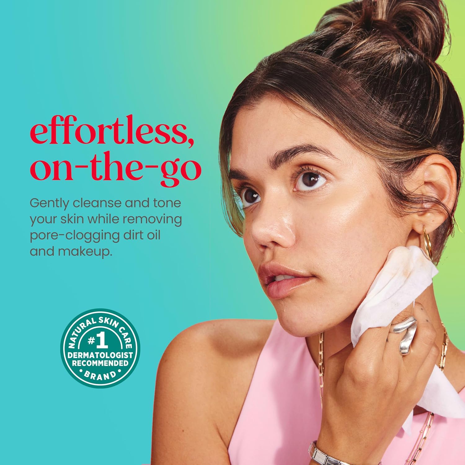 Toallitas faciales Burt's Bees de limpieza facial, toallitas desmaquillantes, limpiador micelar hidratante 3 en 1 con agua de coco y loto, 90 unidades (el embalaje puede variar)