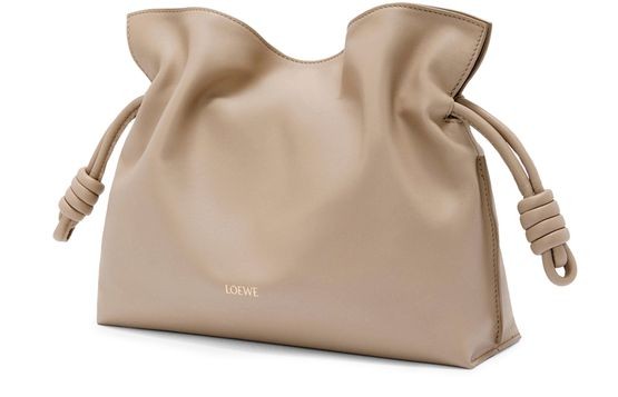 LOEWE Medium Flamenco clutch in nappa calfskin - Image 3