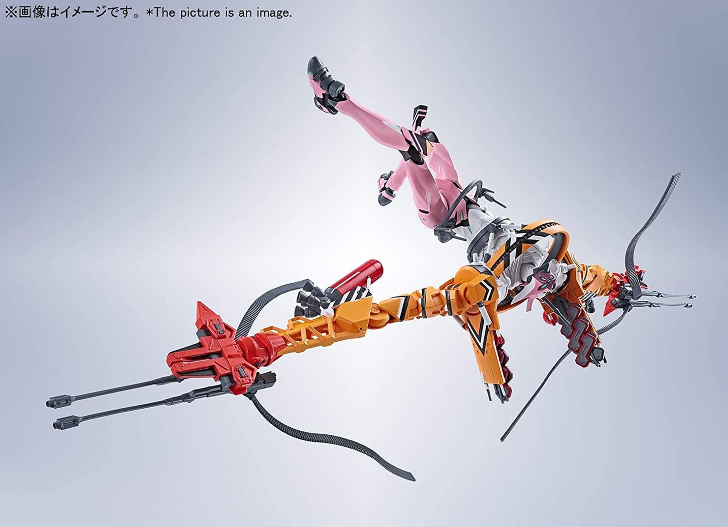 Robot Spirits Evangelion [Side EVA] Evangelion Unit 8 Beta, Temporary Combat Mode, Approx. 6.7 inches (170 mm), ABS & PVC Pre-painted Action Figure