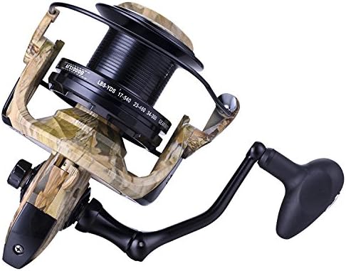 (Orurdo Fishing Equipment) Spinning Reel for Thick Yarn, Far Tossing, and Big Game Fishing, Compatible with Super Big Games, such as Adamant Fishing Surf, Cue, Taman Gala. *For Those With Arm Strength