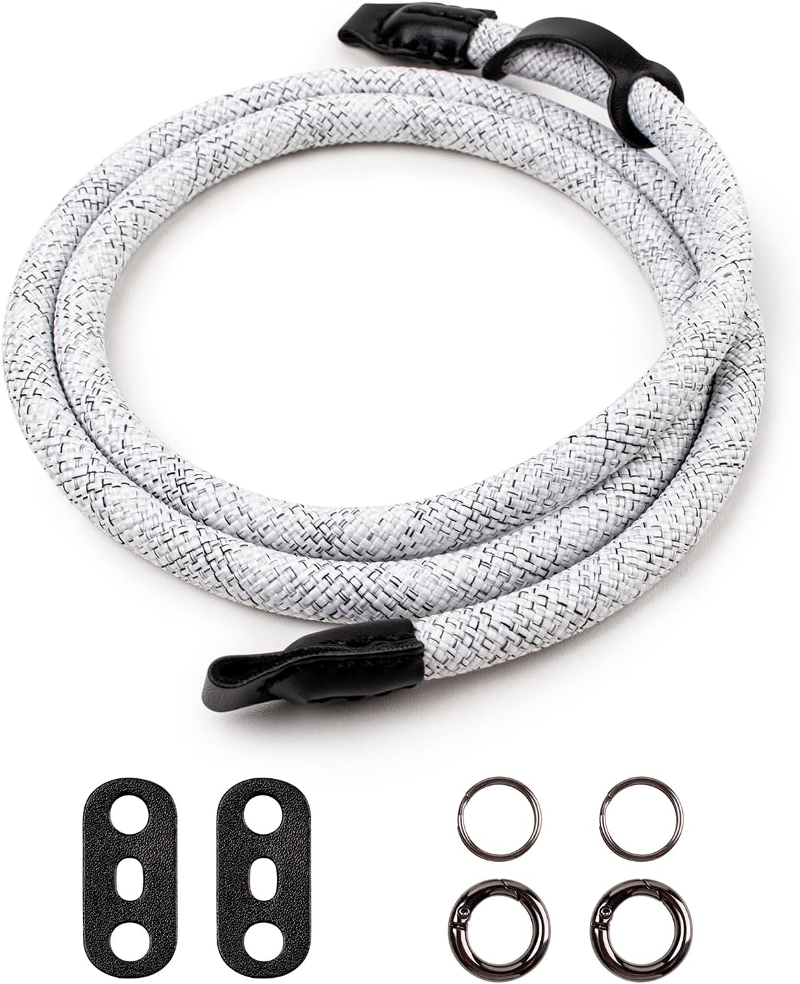 [VOVMOEYA] Camera Strap, Shoulder Strap for Fujifilm X100VI, Sony A6700, Canon EOS R10, Nikon Zf, Camera Rope, Crossbody Shoulder Quick Release Climbing Rope, Nylon with Metal Ring Neck Strap for SLR