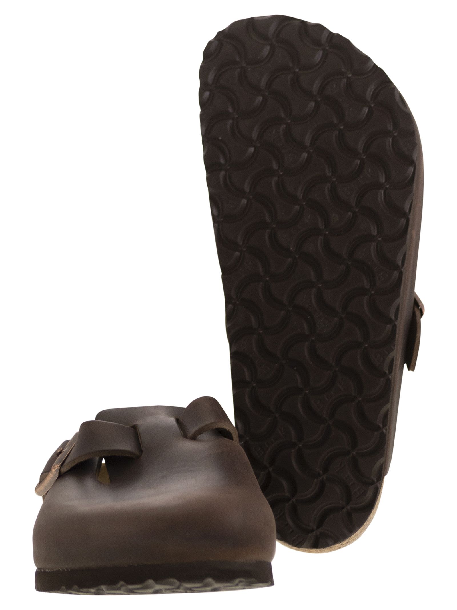 Birkenstock Boston Leather Sabot - Image 3