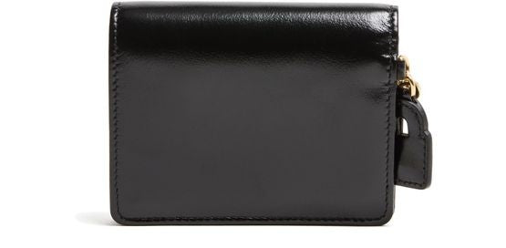 MIU MIU Leather coin purse with padlock details - Image 3