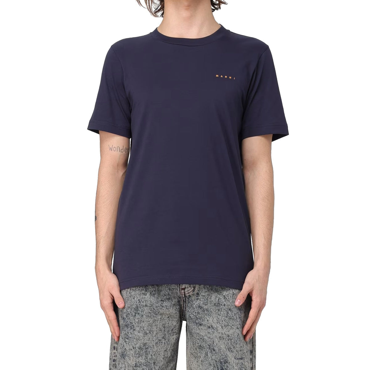 Marni マルニコットンロゴTシャツ - Image 3