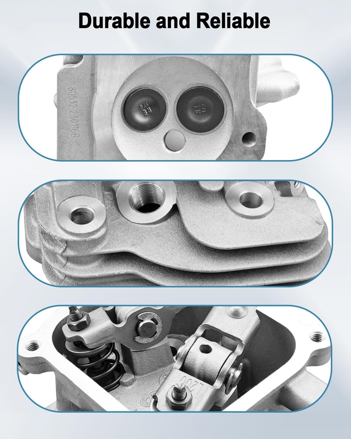 プレデター3500ワット&ジェネラック3500/4500ワットの一部のモデルに適合するシリンダーヘッドアセンブリ、212ccエンジンインバータージェネレーターに適合、IQ3500 56720 63584 96387 GP3600 49ST 50STの交換