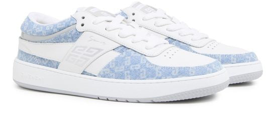 GIVENCHY Gムーブ ミックスレザー＆デニムモノグラム72 スニーカー - Image 3