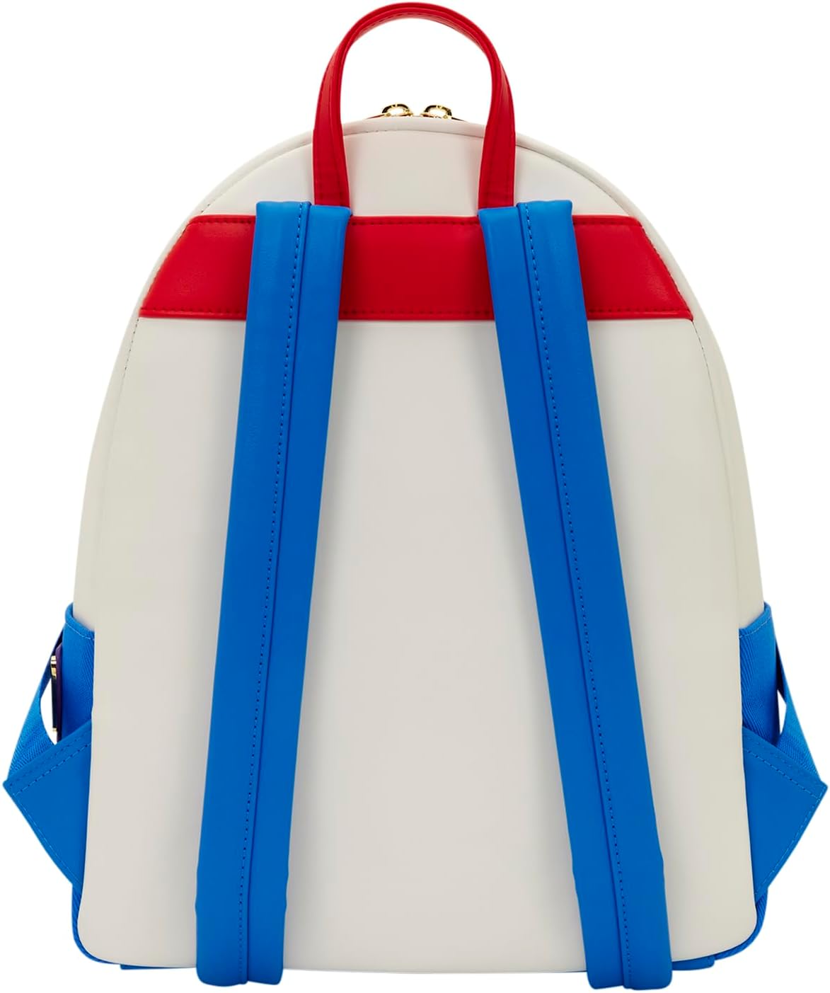 Loungefly Disney: Pixar - Toy Story 5 - to Infinity and Beyond - Woody, Jessie y Buzz Lightyear - Mochila de tamaño mediano con ribete de mezclilla estampada con triple bolsillo - Regalo para niños y