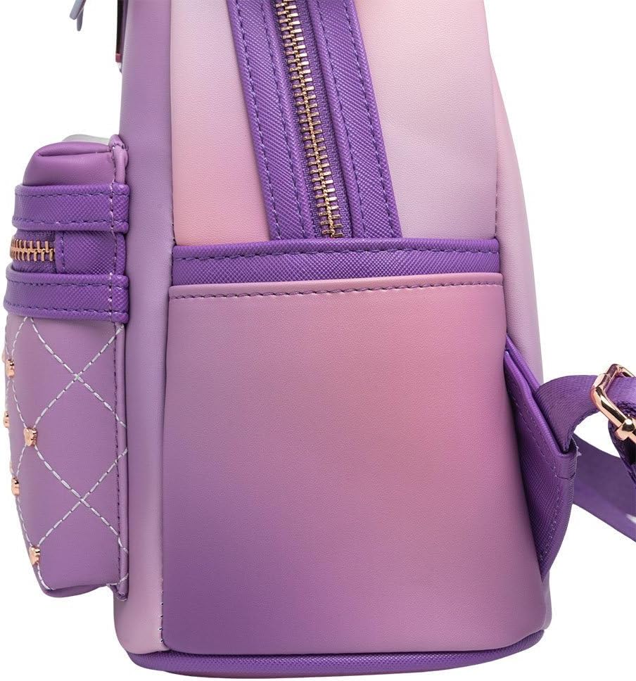Loungefly Disney The Minnie Mouse Classic Series Women's Backpack, Lavender, Multicoloured, One Size, Wdbk3189