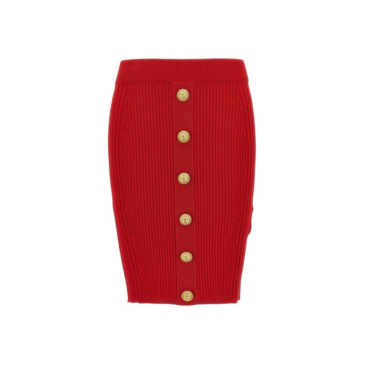 Balmain バルメイン膝の長さミニスカート - Image 3