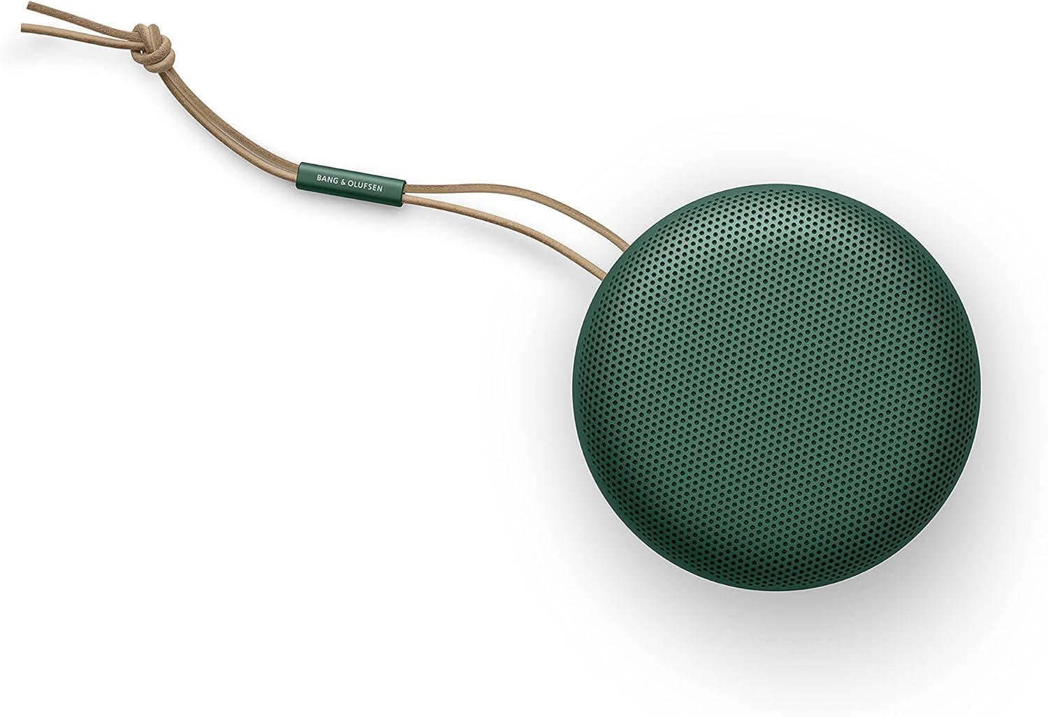 Bang & Olufsen Portable Speaker Beosound A1 2nd Green Bluetooth Wireless IP67 Certified Waterproof Dustproof Video Conference 18 Hours Playtime