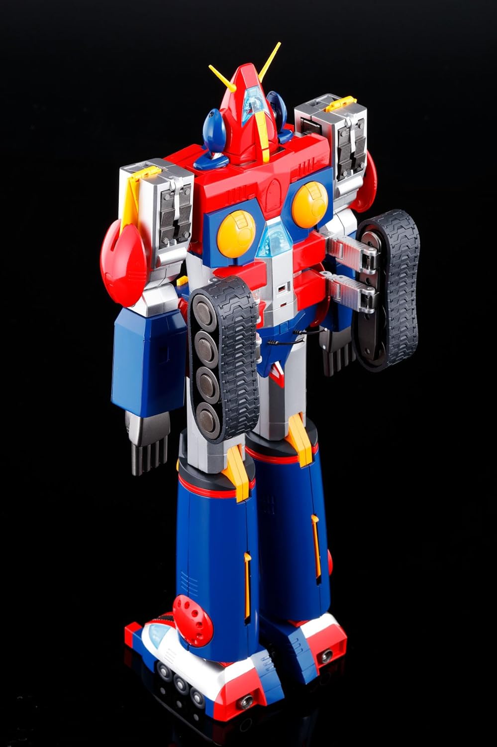 DX Soul of Chogokin Super Electromagnetic Com-Battler V, approx. 14 in. (355mm), ABS and PVC, die-cast painted action figure