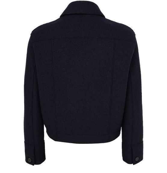 HARRIS WHARF LONDON Boiled wool short jacket - Image 3