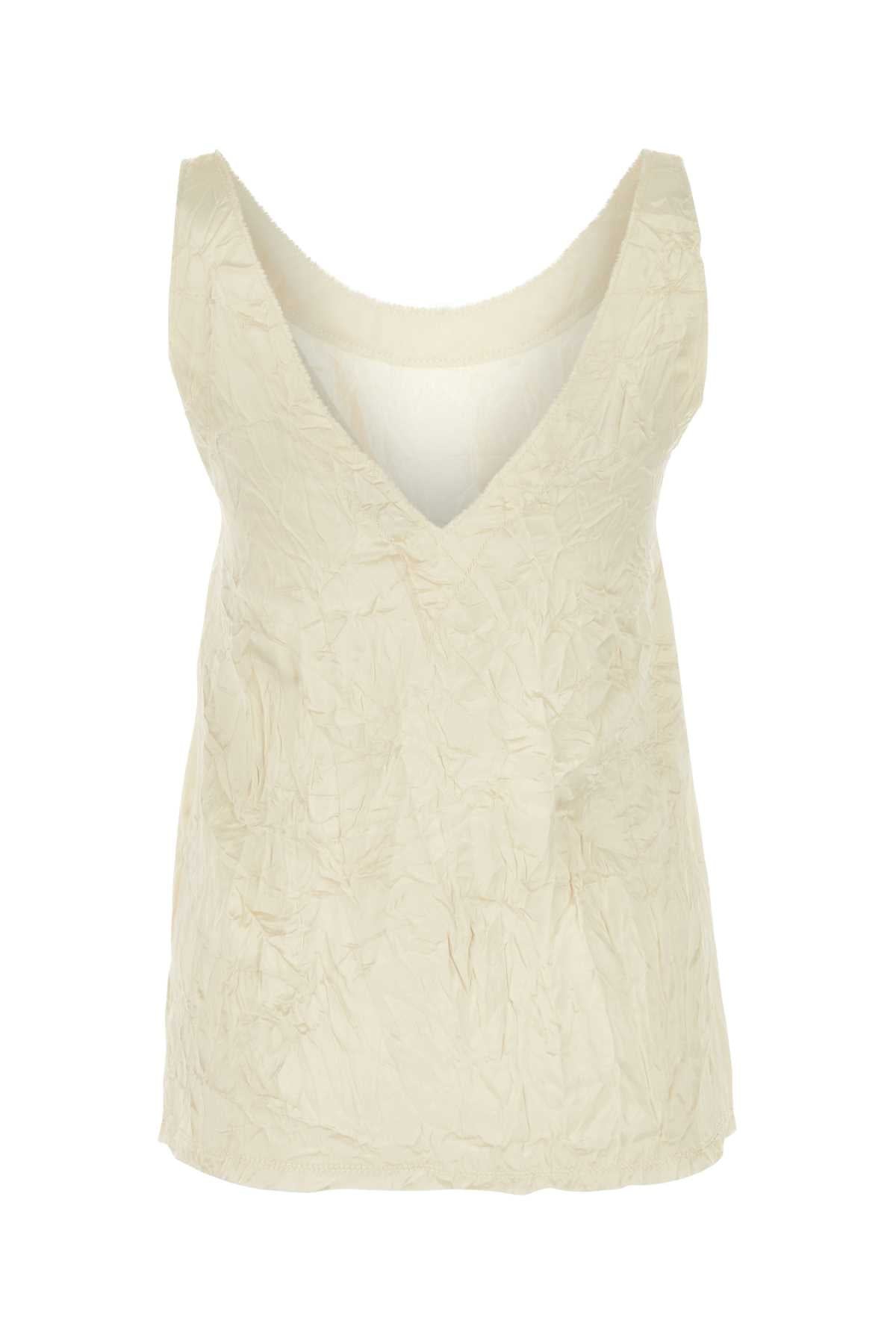 Lanvin Lanvin Ivory Viscose Top - Image 3