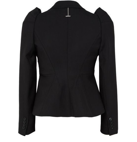 MCQUEEN Double breasted cropped jacket - Image 3