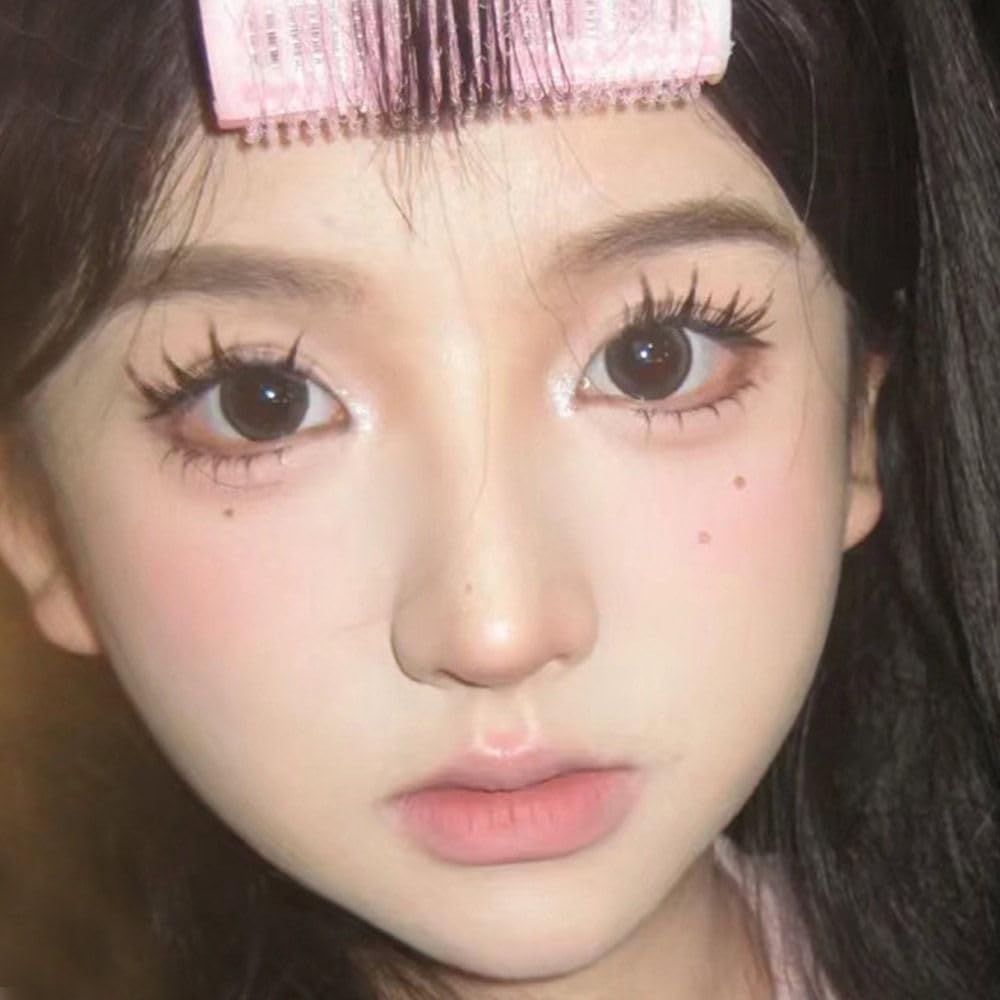 Large capacity eyelash cluster, individual eyelashes, elf false eyelashes, DIY eyelash extensions, cartoon lashes, apply by yourself at home (style02)