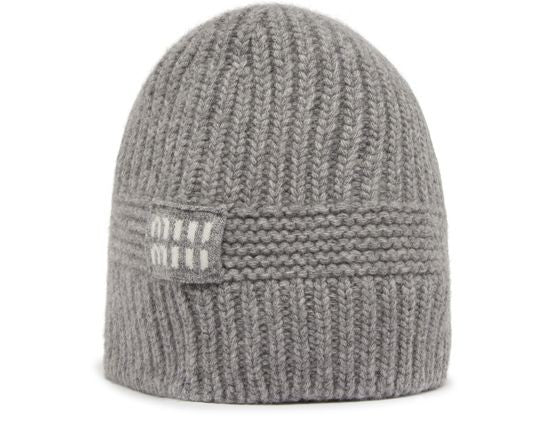 MIU MIU Cashmere and wool beanie - Image 3