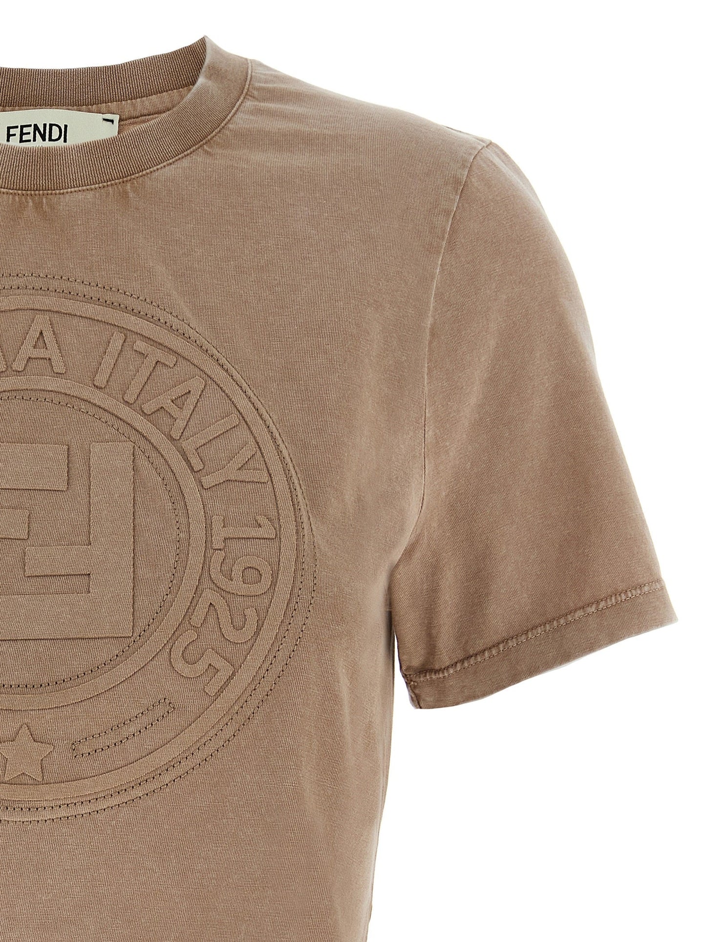 フェンディ3 D 'Fendi Roma' Tシャツ - Image 3