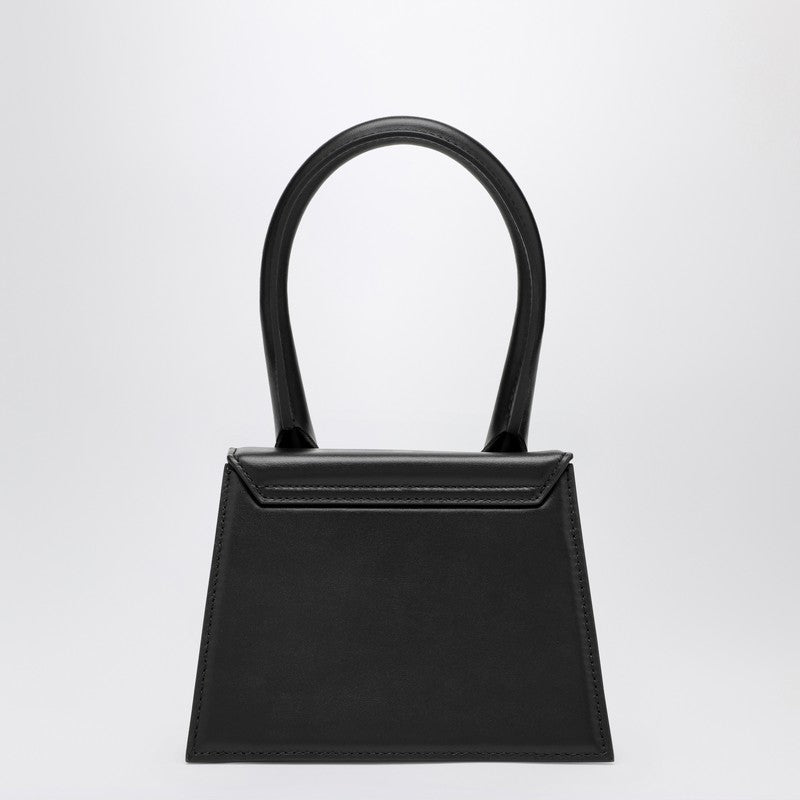 Jacquemus Jacquemus Le Chiquito Moyen Black Leather Bag - Image 3