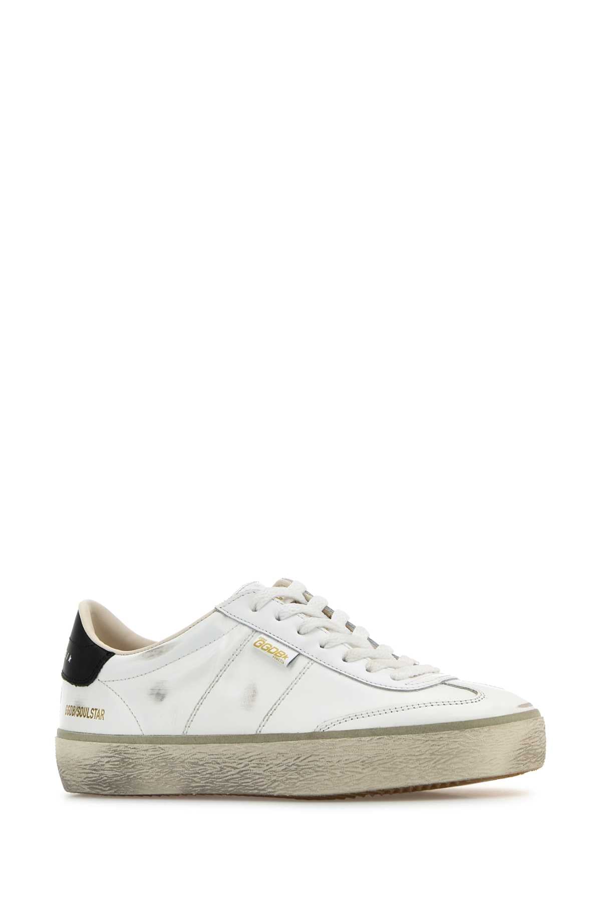 Golden Golden Goose デラックス ブランド ホワイト レザー ソウル スター スニーカー - Image 3
