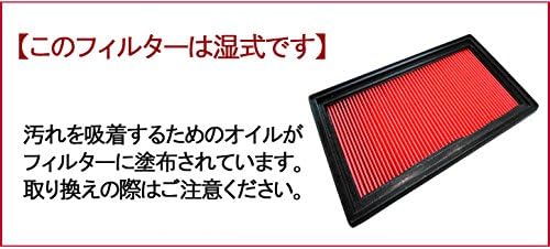 G-PARTS Air Filter Air Cleaner for Honda Step Wagon (LA-RF3, UA-RF3, CBA-RF3, LA-RF4, UA-RF4, UA-RF4, UA-RF5, CBA-RF5, UA-RF6, UA-RF6, UA-RF7, UA-RF7, UA-RF8, CBA-RF8), AH46 Genuine Filter