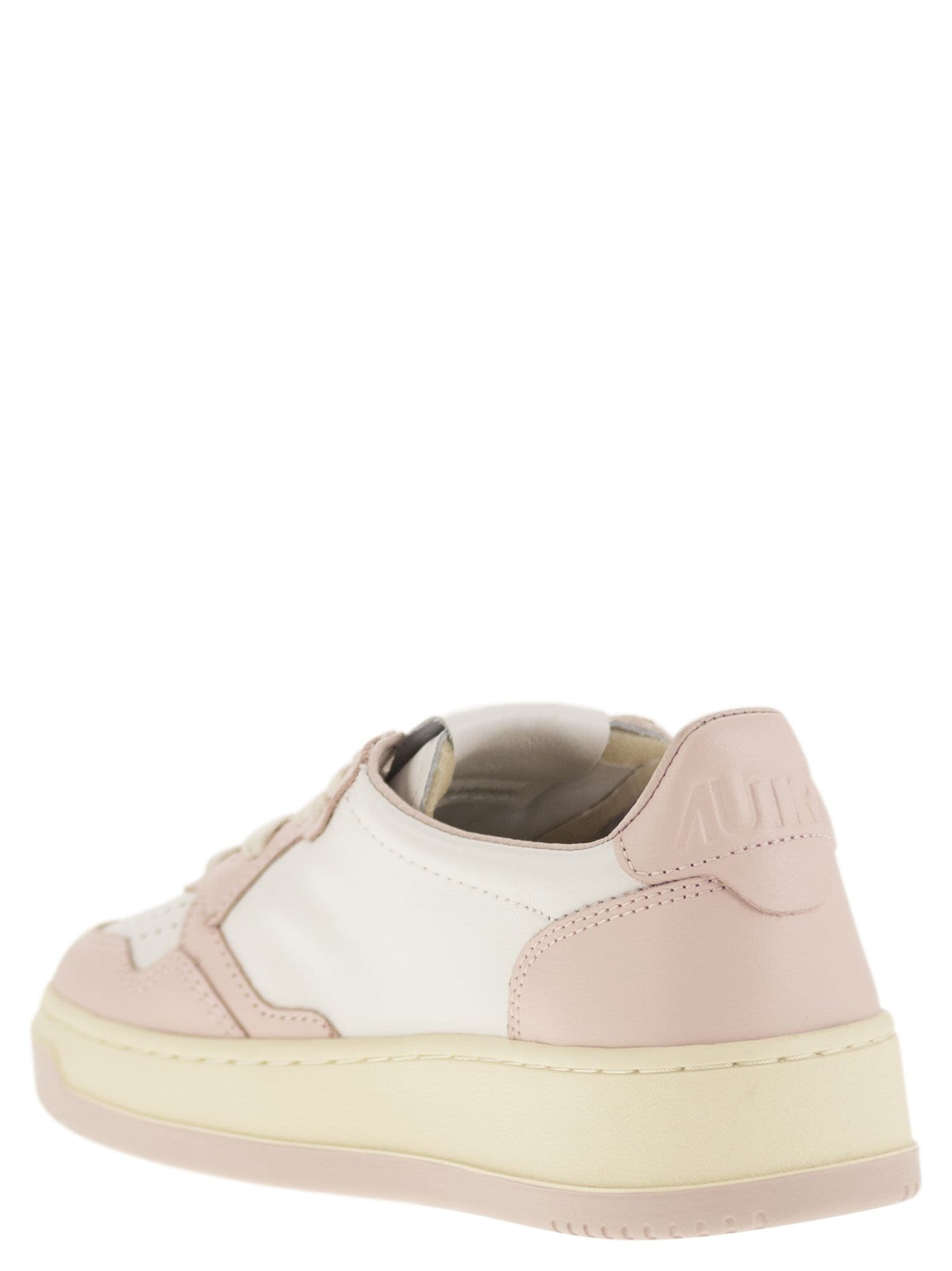 Autry Medalist Low Two Tone Leather Sneakers - Image 3