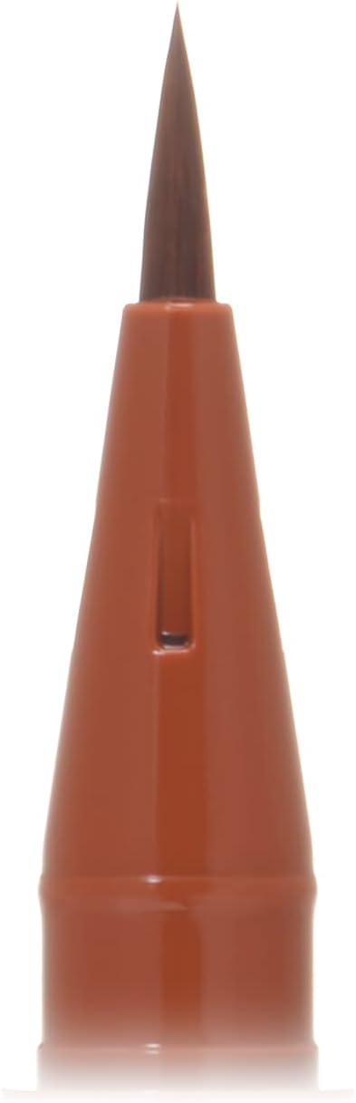 Canmake Effortless Liner 01 Fringe Terracotta 0.63ml Liquid Eyeliner Mess Orange Brown