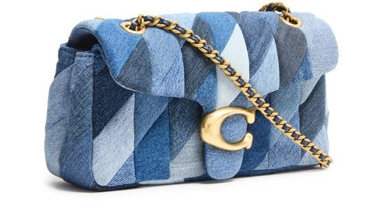 COACH Tabby 26 quilted patchwork denim shoulder bag - Image 3