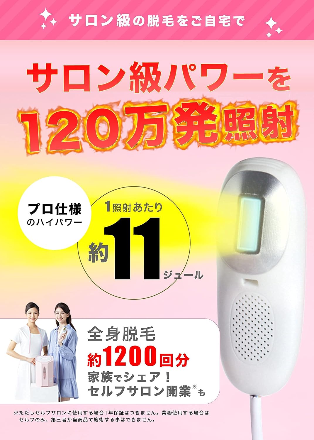 Hair Removal Lab, Professional Edition, For Home Use, Luminous Beauty Device, Full Body, Vio, Unisex