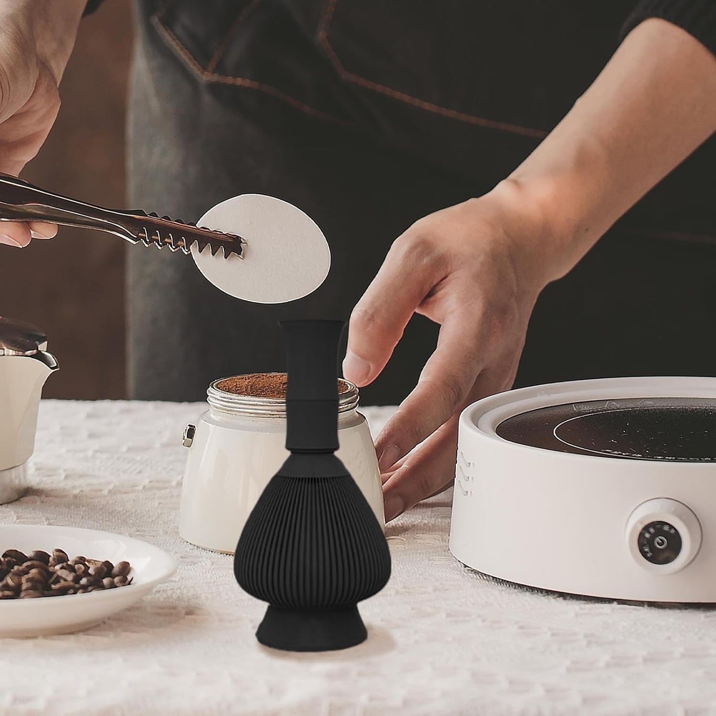 抹茶茶筅 - 手持ち ポータブル 攪拌器 | 伝統的 日本製 抹茶用 ミキサー,コーヒー キッチン ホーム カフェ ドリンク 茶 ラテ ミルク 用