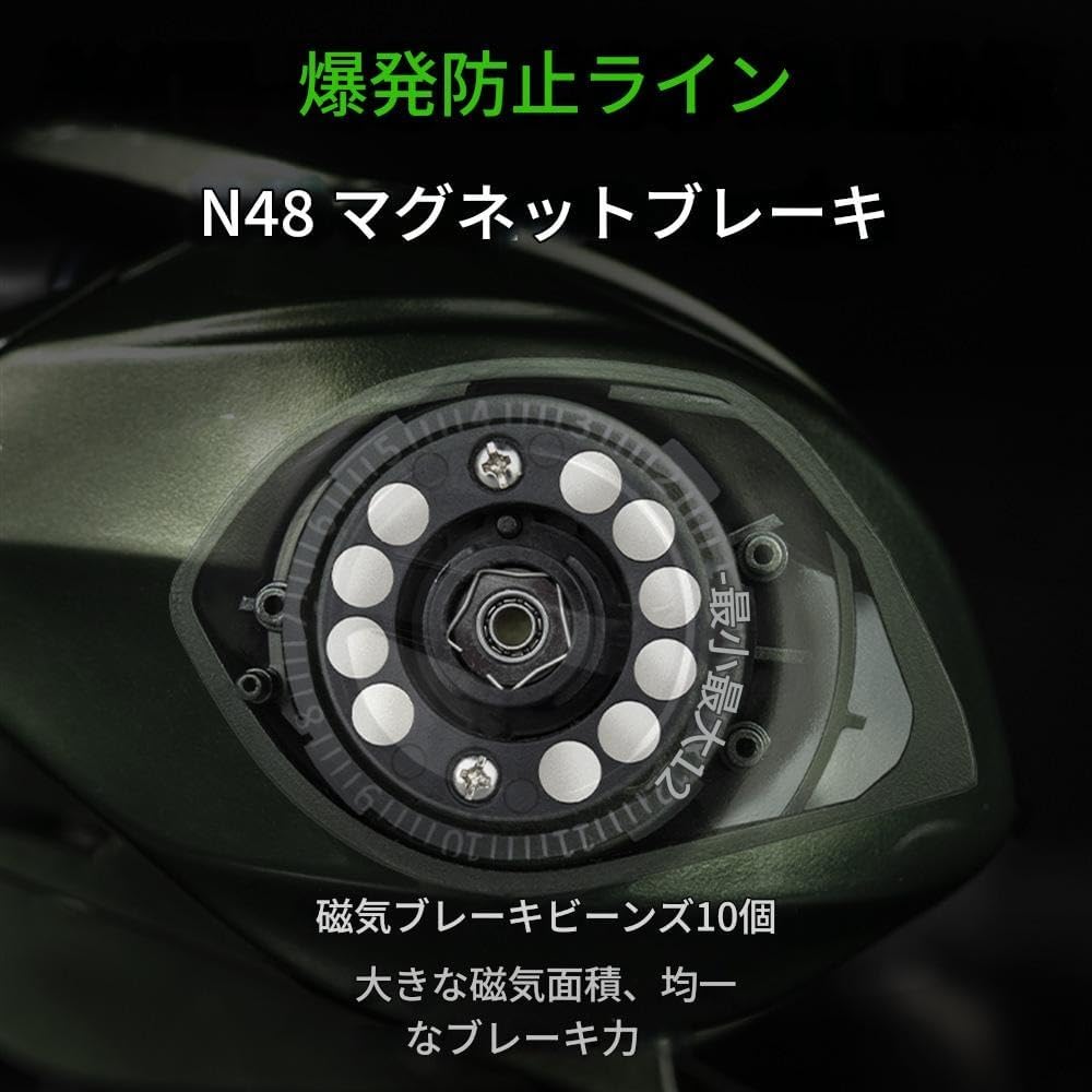 Bait Fishing Reel, Carbon Fiber Fine Fishing Reel, Long Distance Casting, Explosion-proof Line, Saltwater Fishing, Outdoor Fishing, Fishing Tackle , Strong Magnetic Brake, Casting Rod