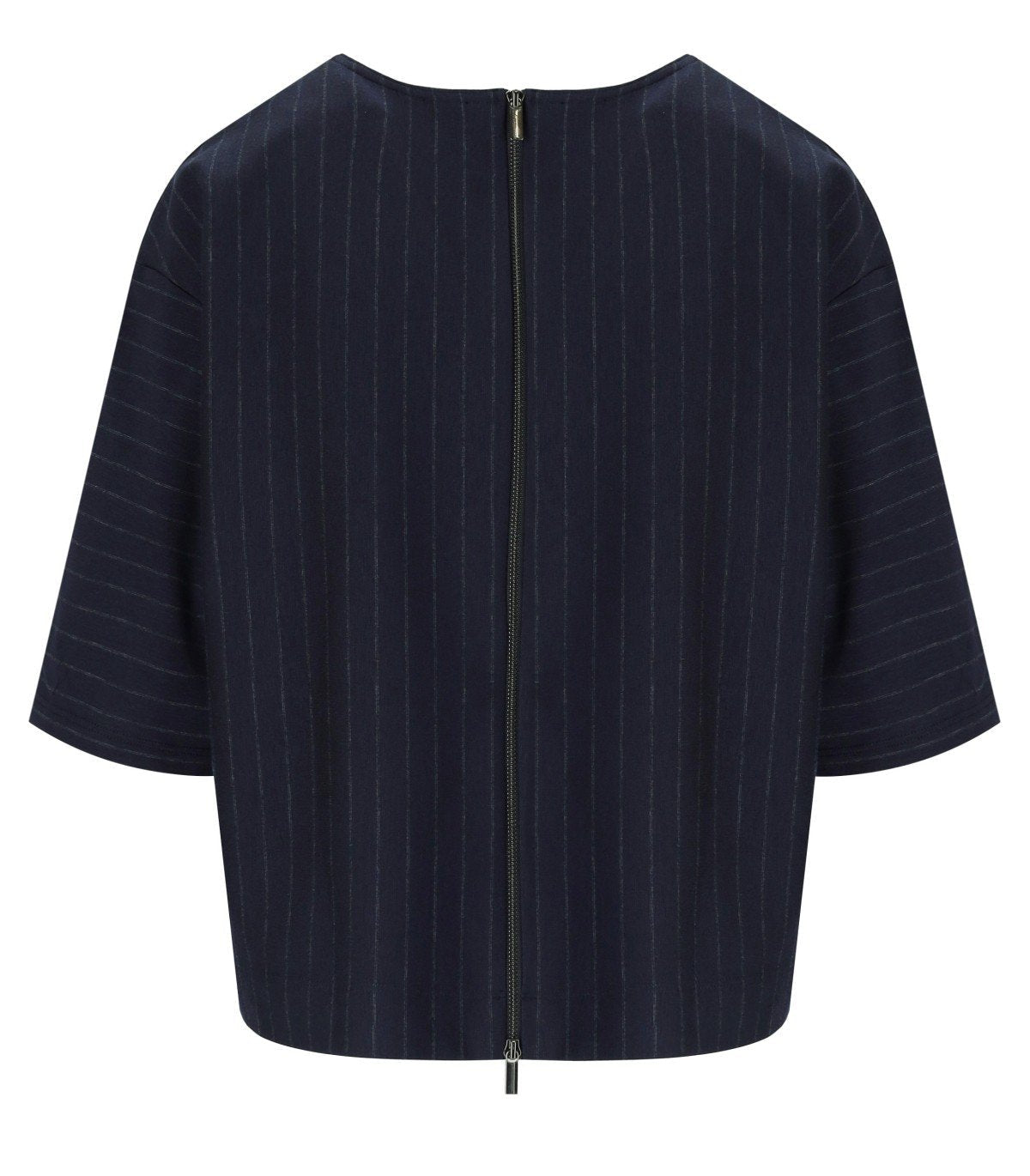 Max MMマックスマラカヤネイビーブルーブラウス - Image 3