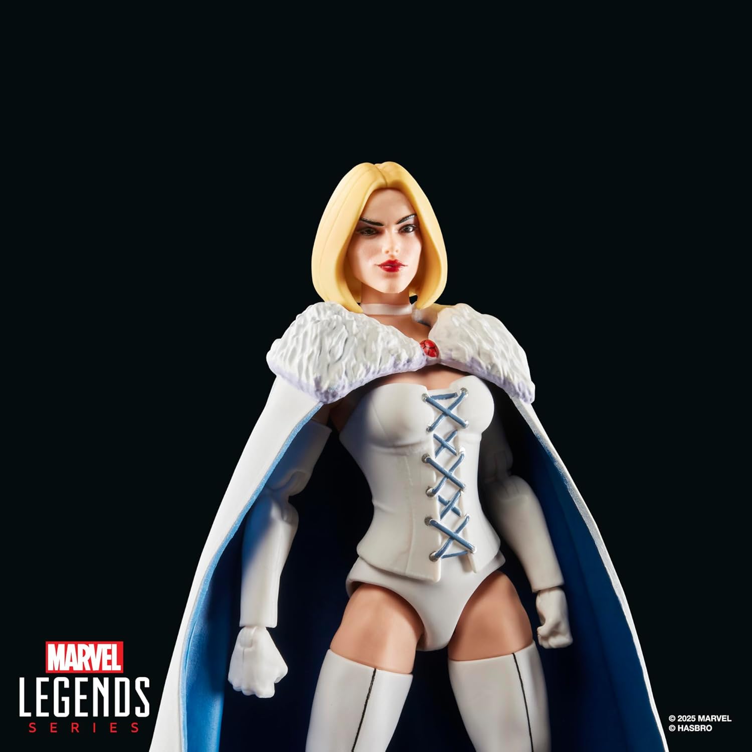 Hasbro Marvel Legends Series Emma Frost X-Men '97 Collection 5.9 inches (15 cm) Action Figure Toy G0808 Authentic