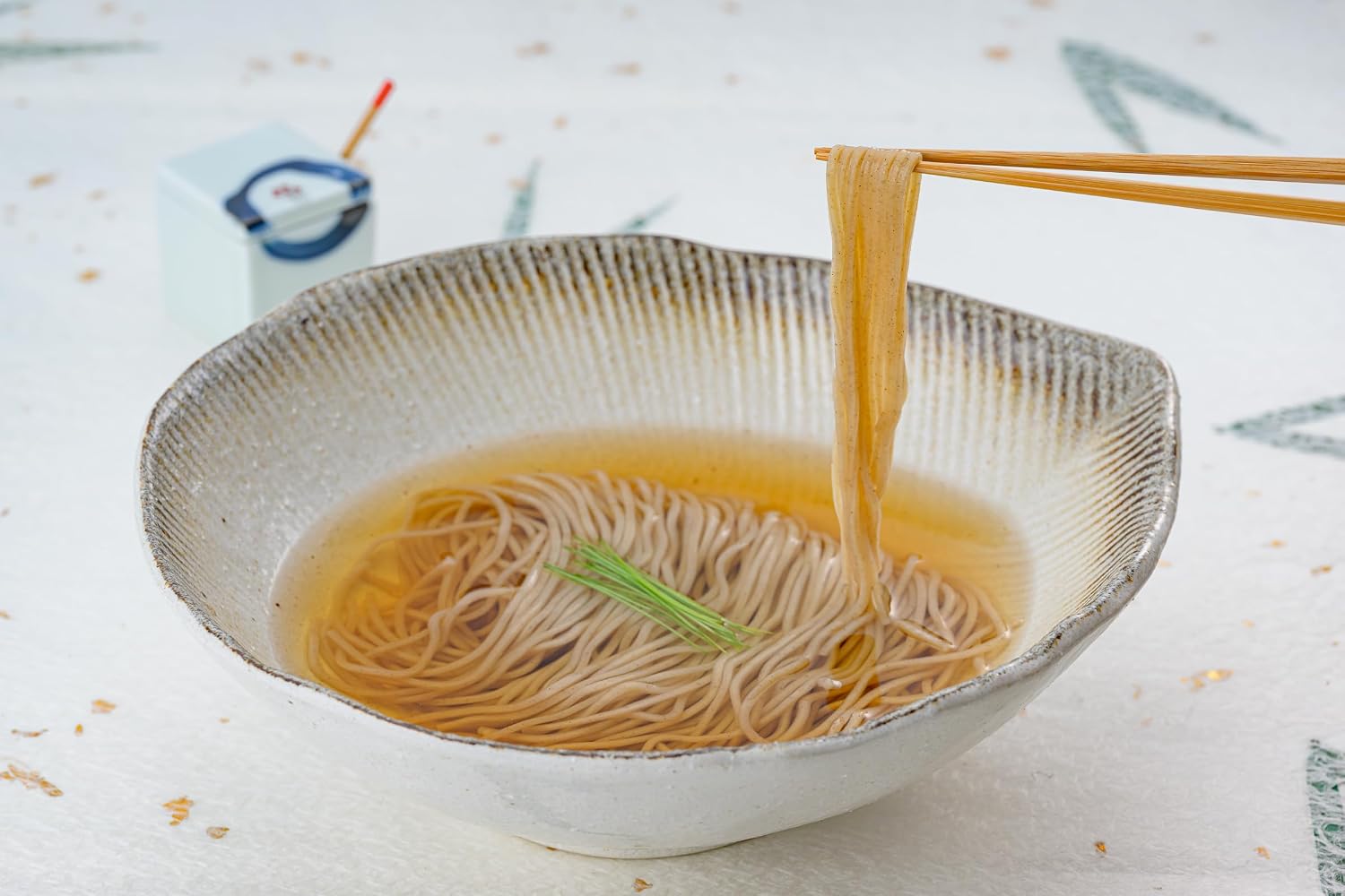 Yamagata Traditional Buckwheat 3 Types of Food Comparison (Tobiki Soba, Konnya, Tea) (3 Types x 1 Set), Popular Item