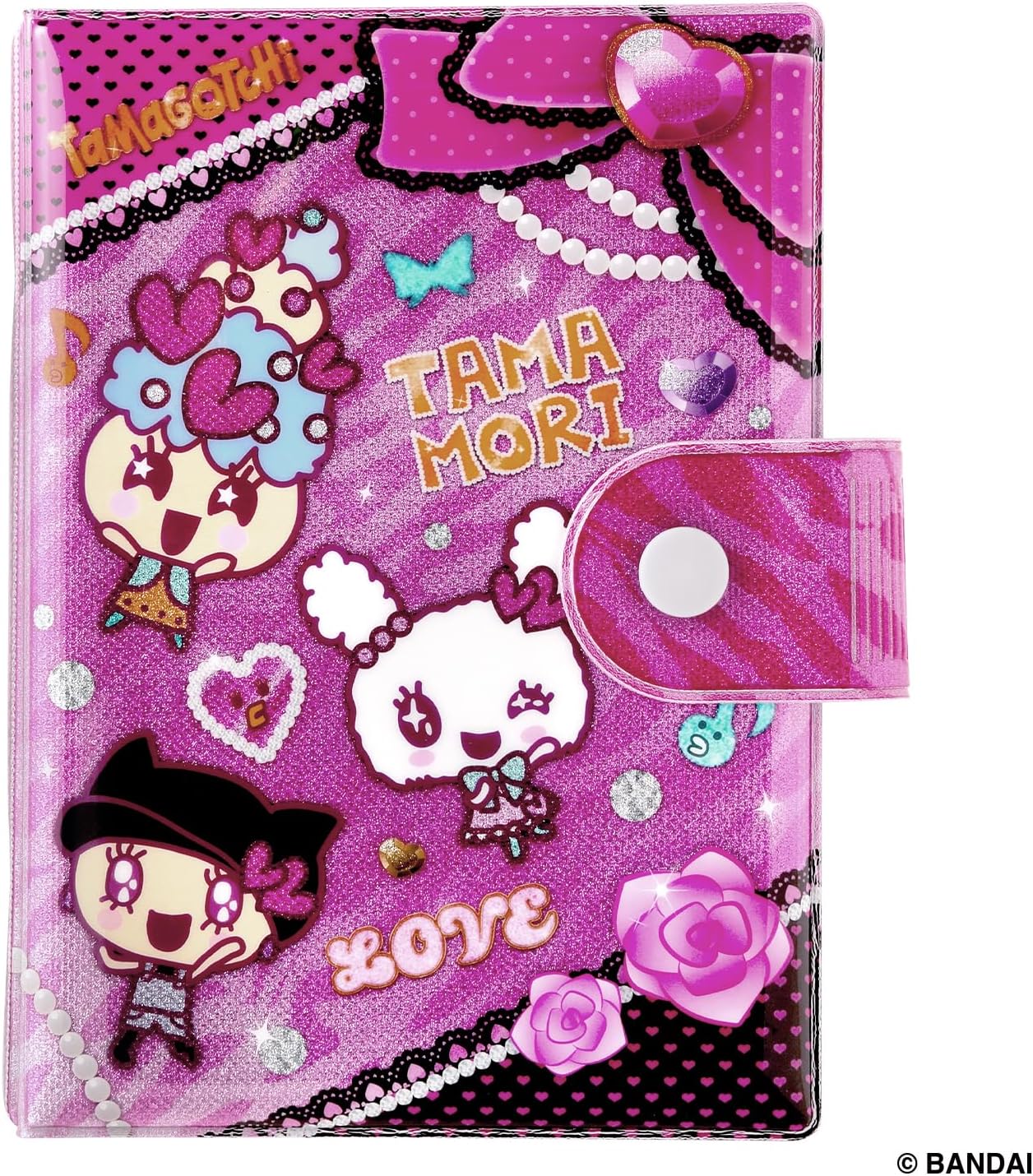 Bandai Tamamori Sticker Book Set, Vivid Ver. For Ages 6 and up Tamagotchi