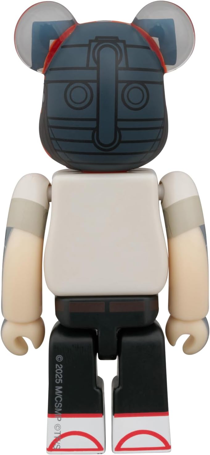 MEDICOM TOY BE@RBRICK Chainsaw Man & Bomb 2 PCS Set, Total Height Approx. 2.8 inches (70 mm), Non-scale, Painted Finished Figure