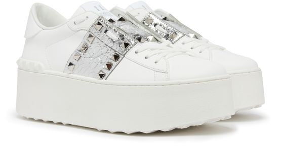 VALENTINO GARAVANI Rockstud プラットフォームスニーカー - Image 3