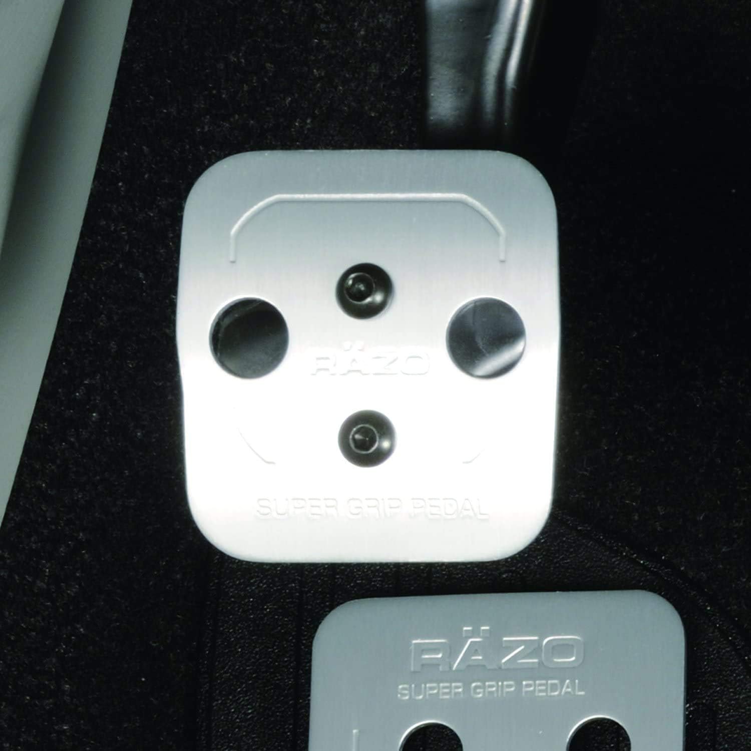 カーメイト(CARMATE) 車用 ペダル RAZO パーキングブレーキペダル スーパーグリップ RP125