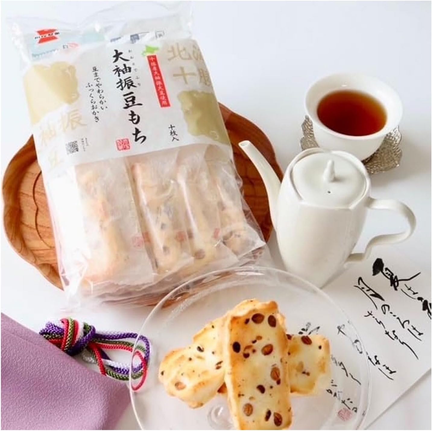 Iwatsuka Seika Oosodefuri Bean Mochi 10pcs