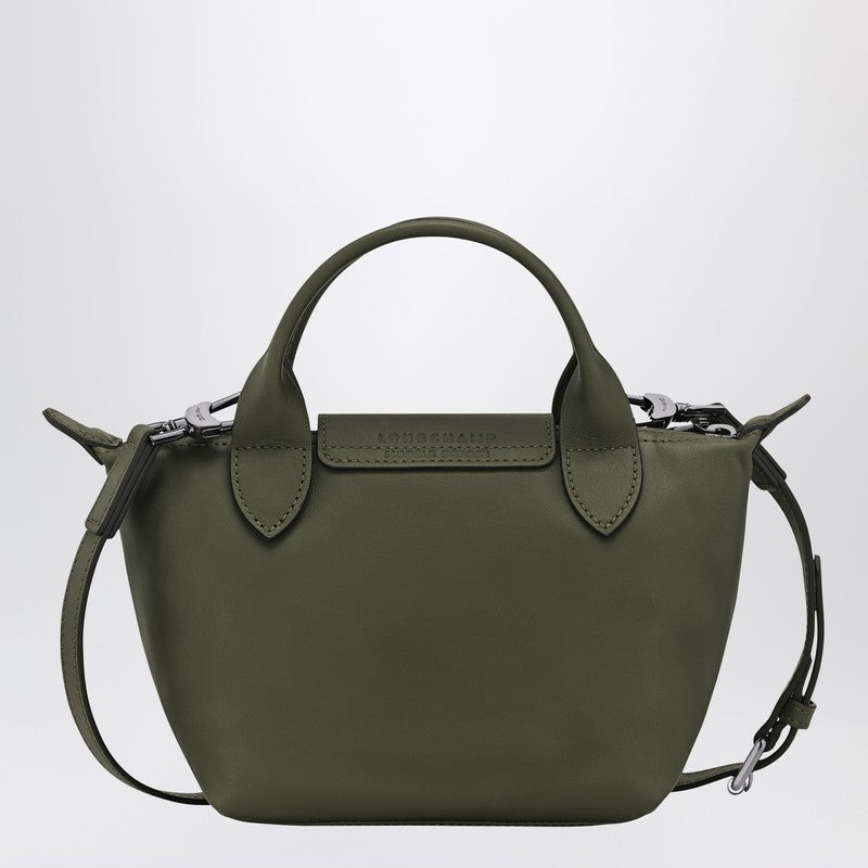 Longchamp Longchamp Le Pliageエネルギー Xs 濃い緑のハンドバッグ - Image 3